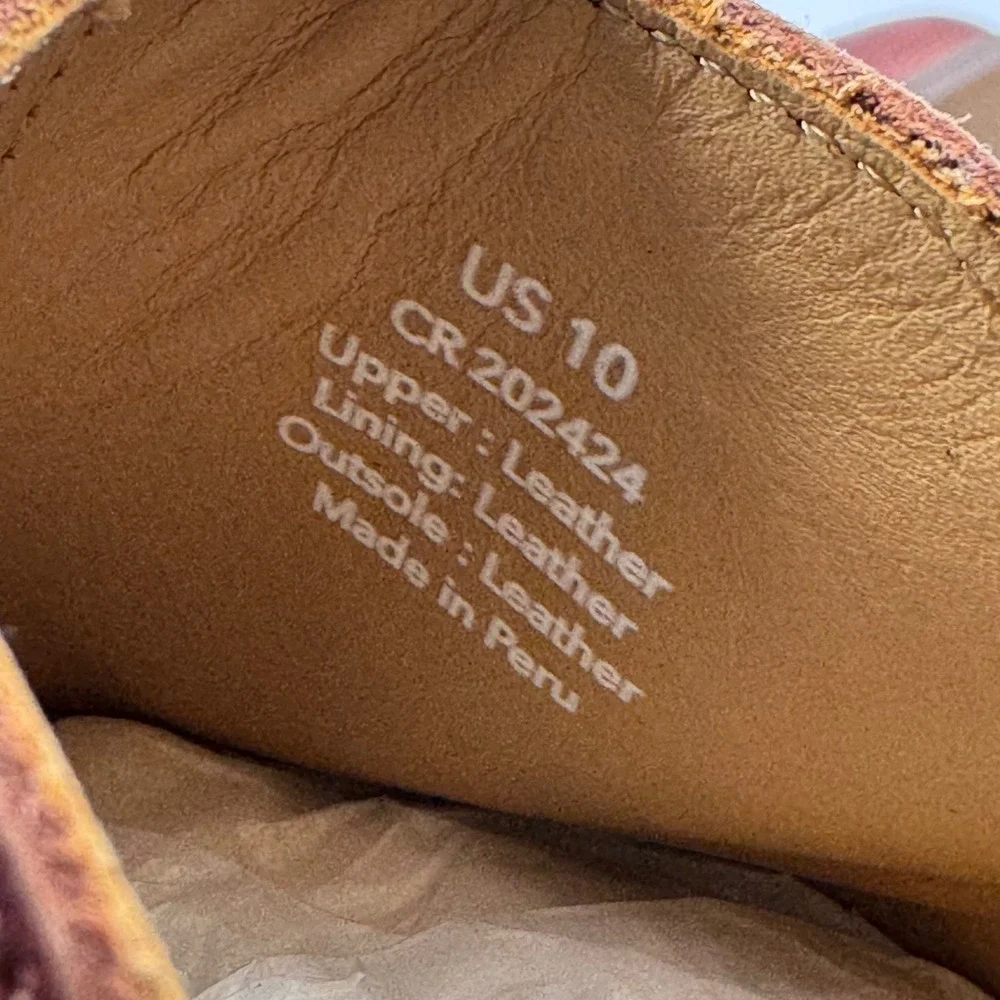 Nisolo auburn leather